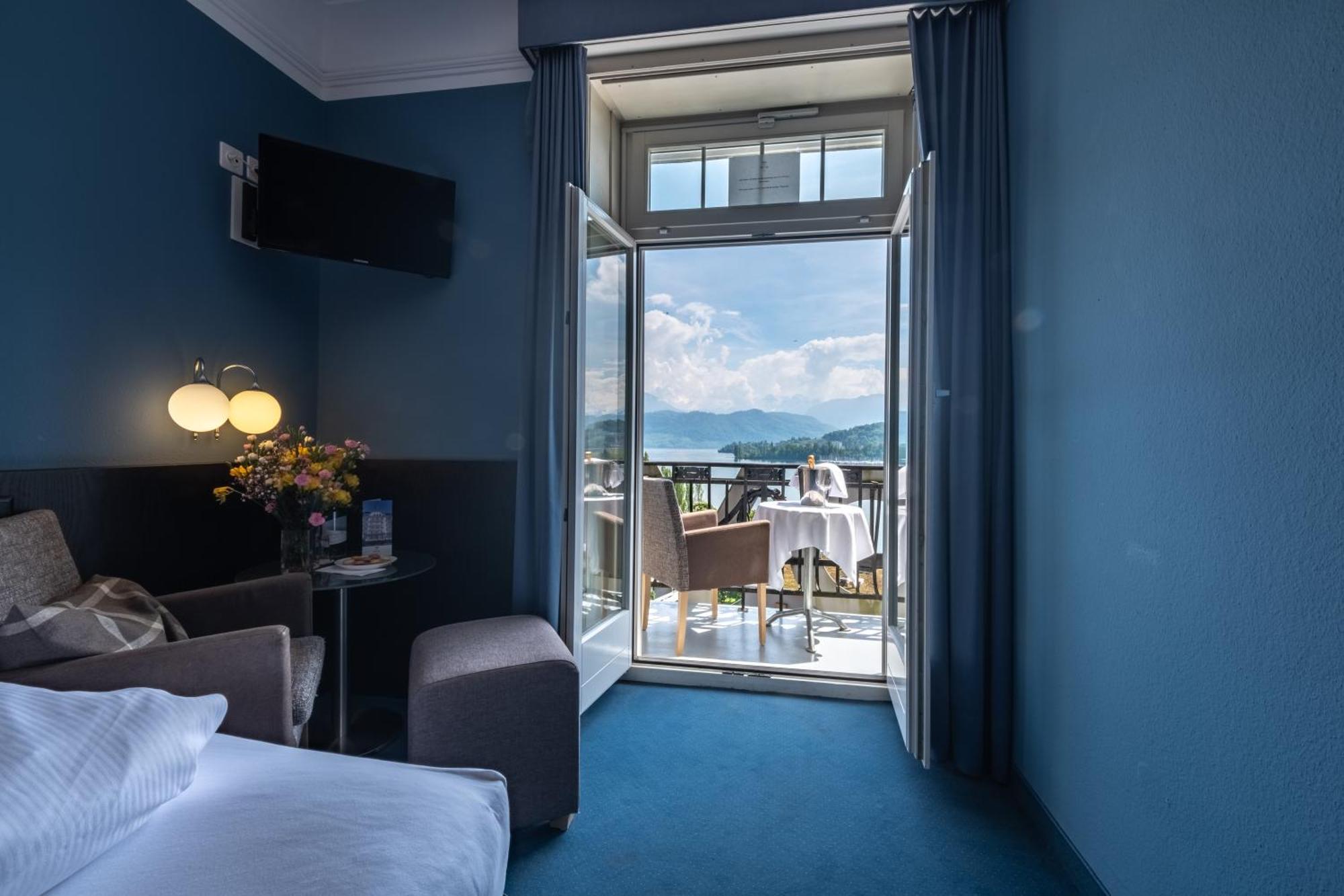 Hotel Royal Luzern Lucerne Quarto foto