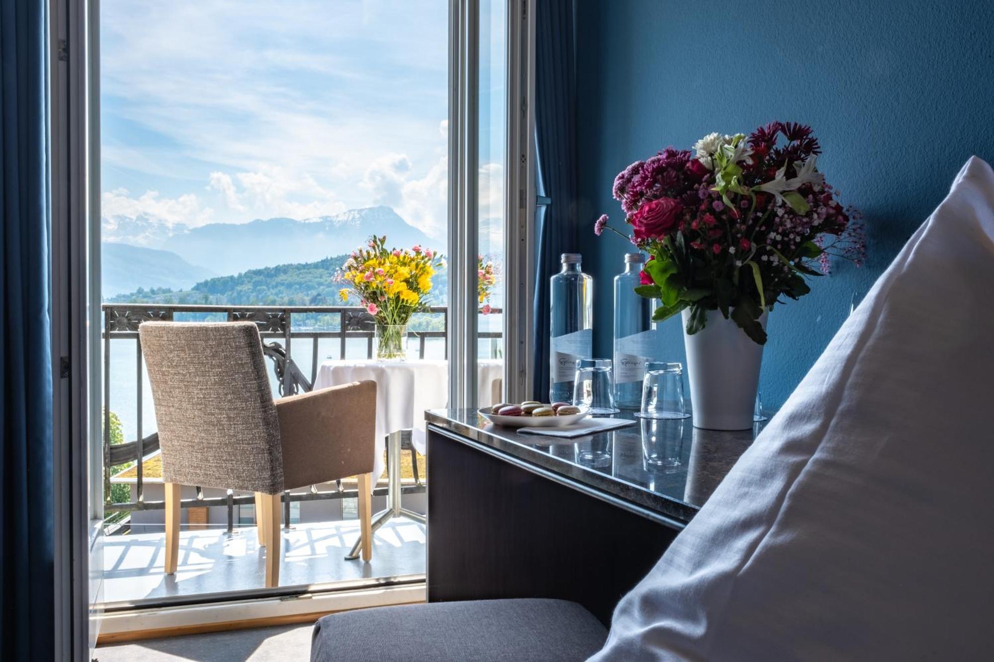 Hotel Royal Luzern Lucerne Exterior foto